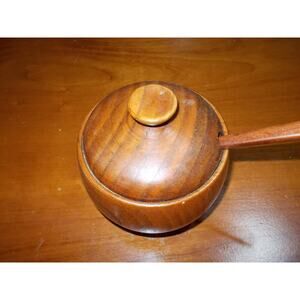 Vintage sugar/salt/spice jar with spoon